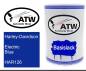 Preview: Harley-Davidson, Electric Blue, HAR126: 500ml Lackdose, von ATW Autoteile West.